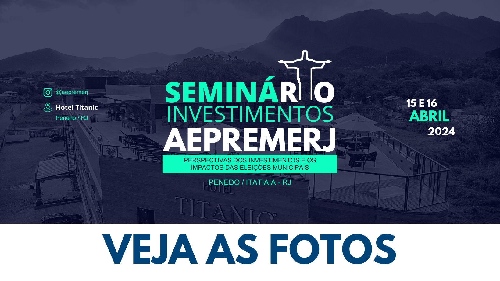 Fotos do Seminário de Investimentos 2024